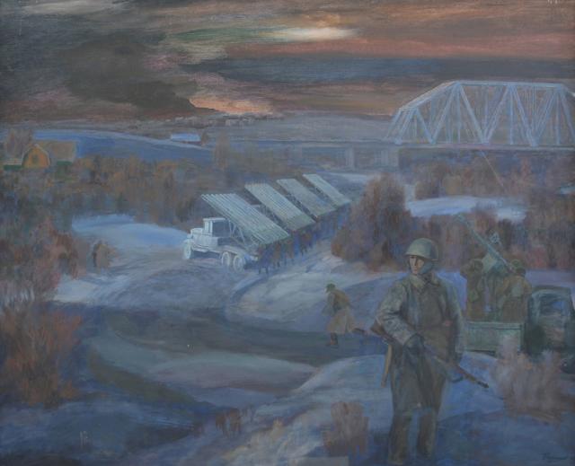 Чернышев П.М. «Катюши» близ Яхромы. 1981 Чернышев П.М. «Катюши» близ Яхромы. 1981